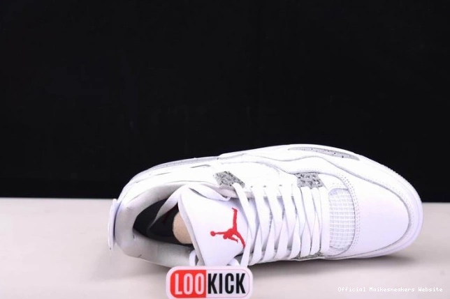 Official Maikesneakers White Retro Jordan (2021) 4 CT8527-100 Oreo 0701